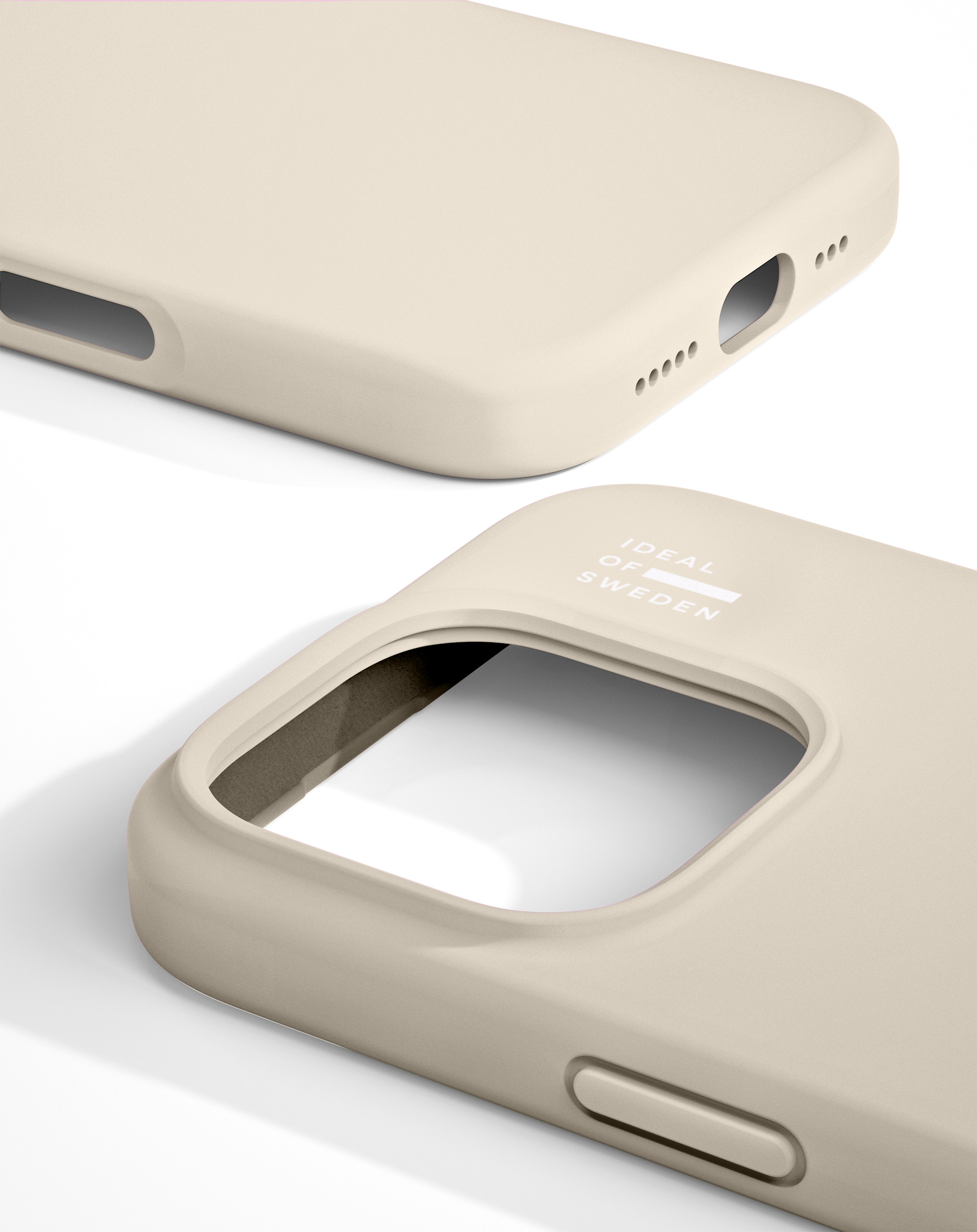 iDeal of Sweden Silicone Case MagSafe iPhone 16 Pro Cloud Dancer – image 2