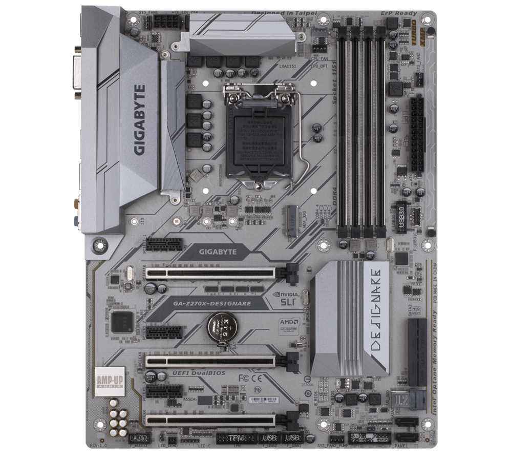 GIGABYTE GA-Z270X-DESIGNARE motherboard Intel® Z270 LGA 1151 (Socket H4) ATX – image 3
