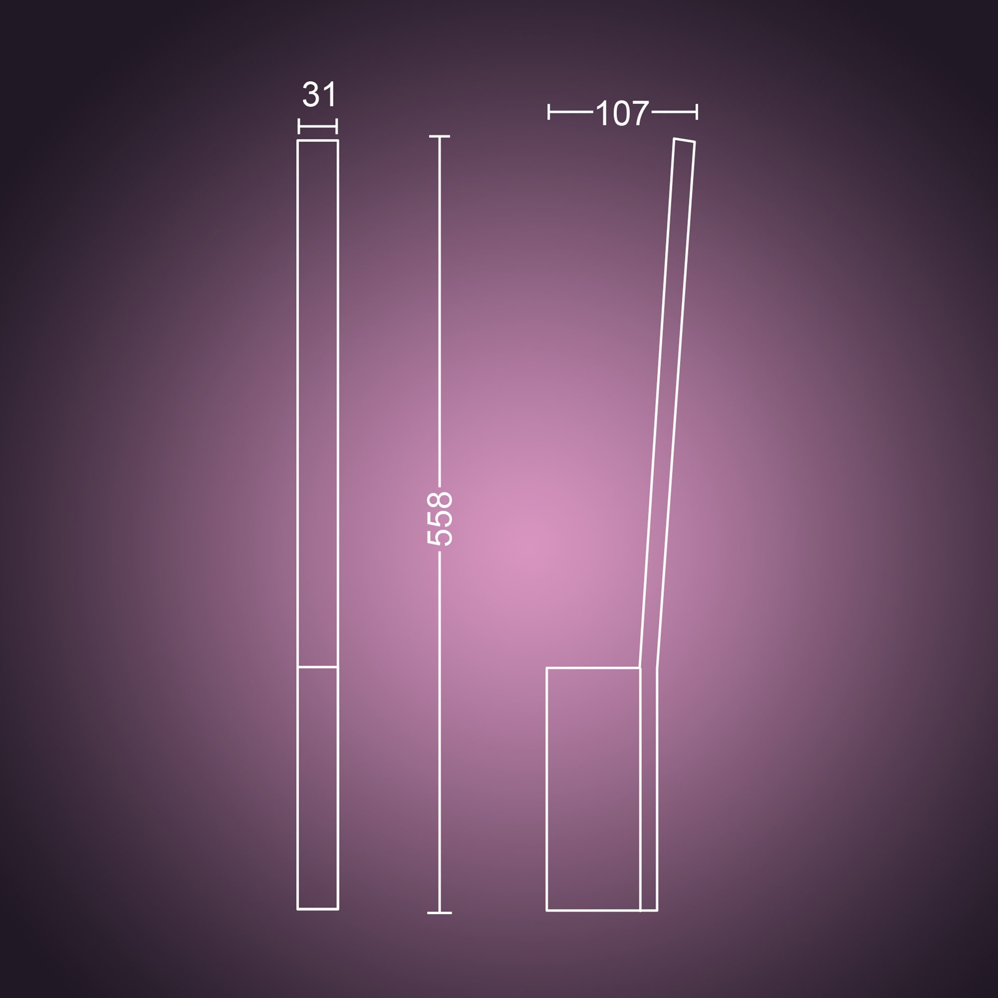 Philips by Signify Philips Hue White and colour ambience Liane wall light – image 9