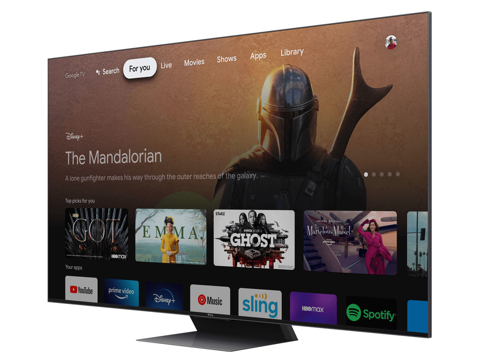 TCL 65MQLED87 TV – image 4