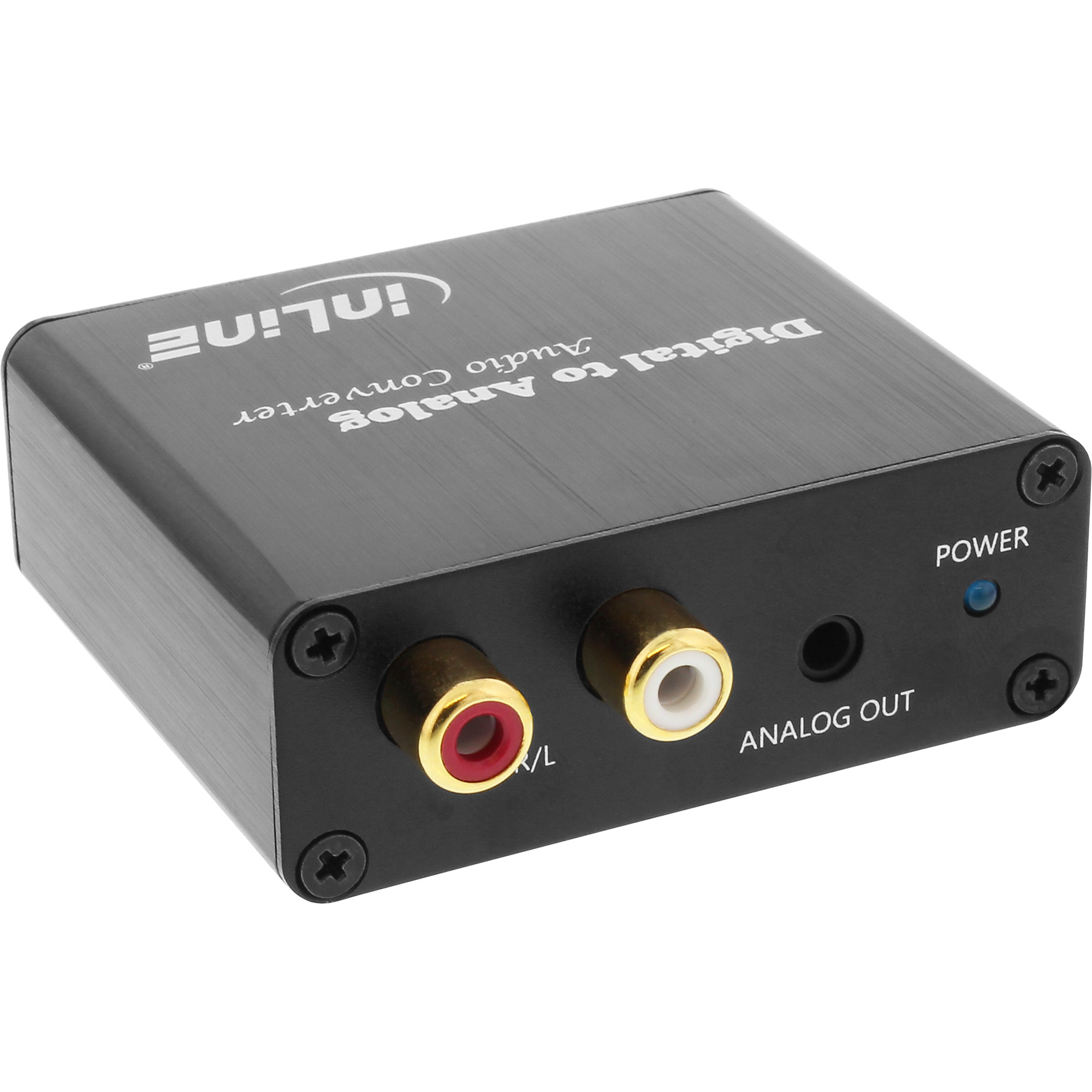 InLine Audio Converter Digital to Analog Toslink & RCA Input to RCA Stereo – image 2