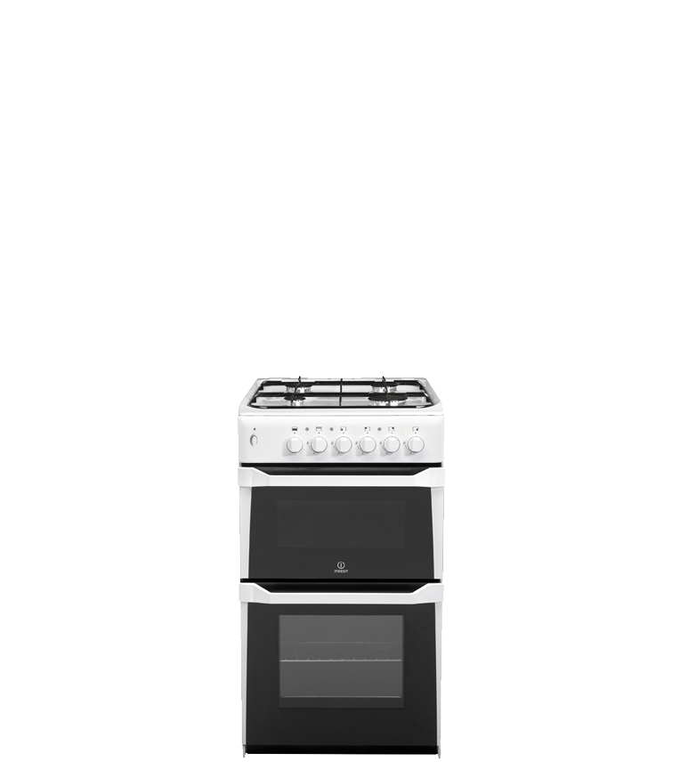 Indesit IT50LW cooker Freestanding cooker Natural gas Gas White