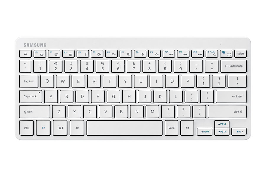 Samsung Tab Bluetooth keyboard White – image 1