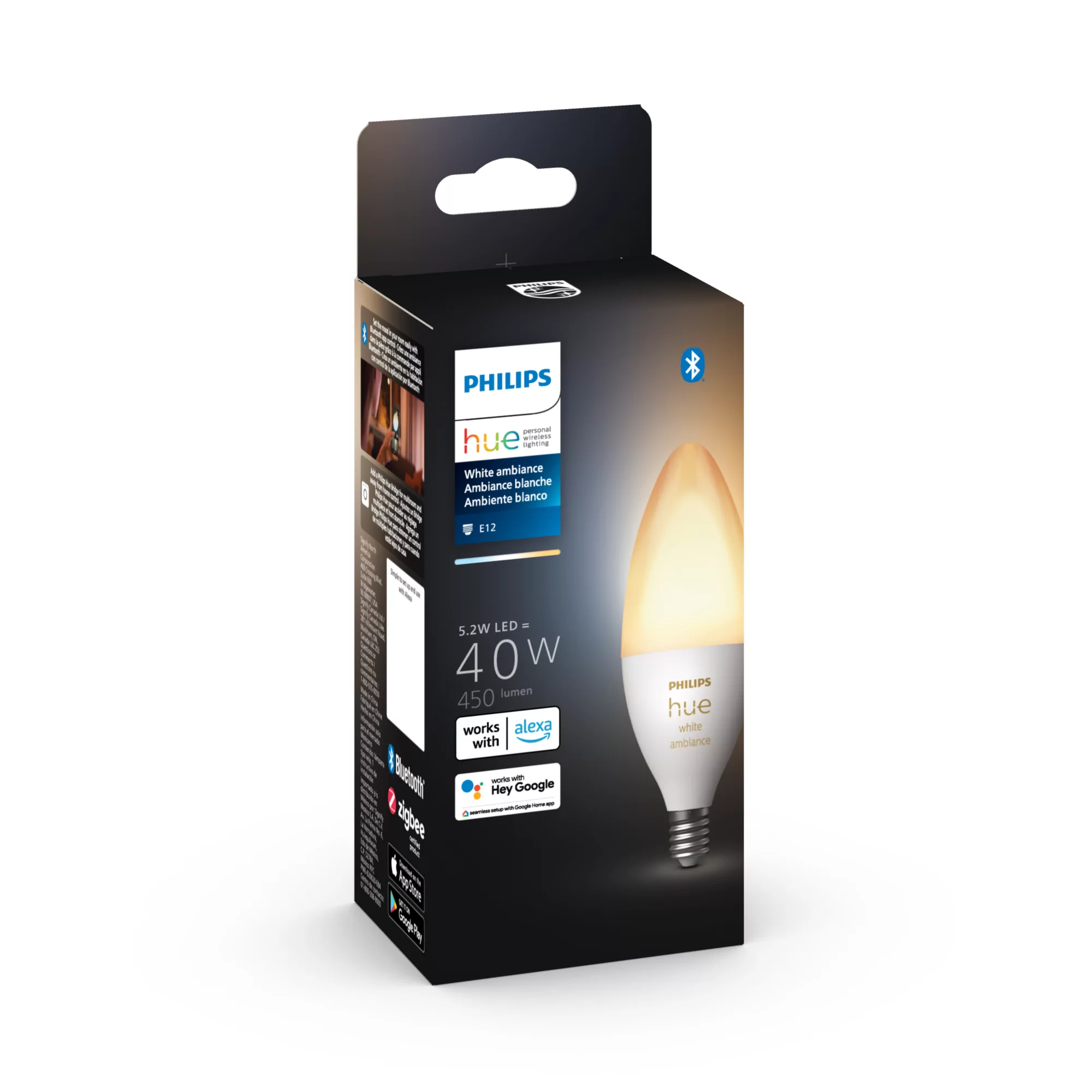 Philips by Signify Philips Hue White ambience 046677556976 smart lighting Smart bulb Bluetooth/Zigbee – image 3