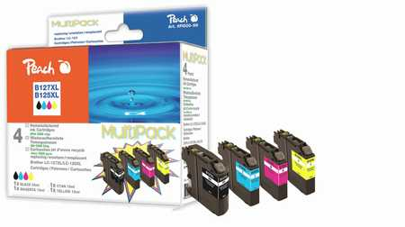 Peach PI500-91 ink cartridge Black, Cyan, Magenta, Yellow