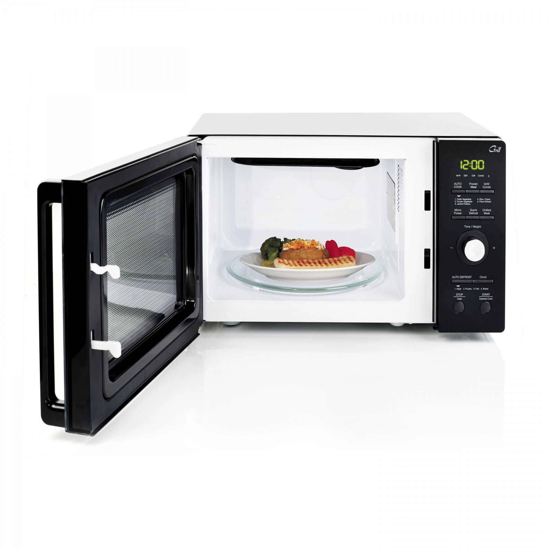 Daewoo KOR-8A8R microwave Black, Grey Solo microwave Countertop – image 4