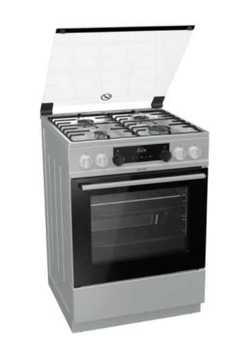 Gorenje K634XH Freestanding cooker Electric Gas Stainless steel – image 2