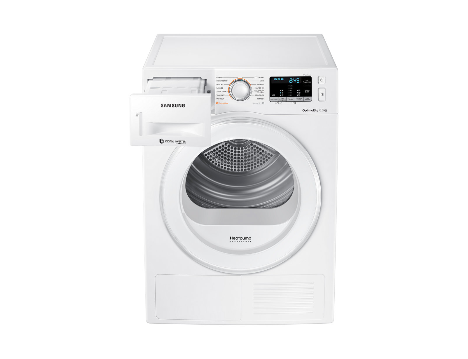 Samsung DV80M5210IW tumble dryer Freestanding Front-load – image 5