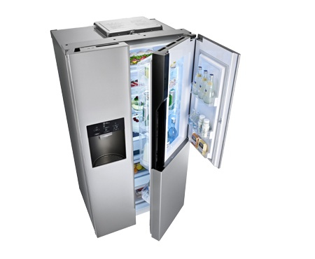 LG GS9367NSBZ side-by-side refrigerator Freestanding Platinum – image 3