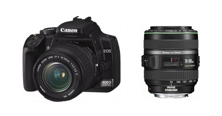 Canon EOS 400D + EF-S17-85 + EF70-300 – image 1