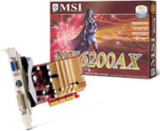 MSI NX6200AX-TD256H graphics card GDDR2 – image 2