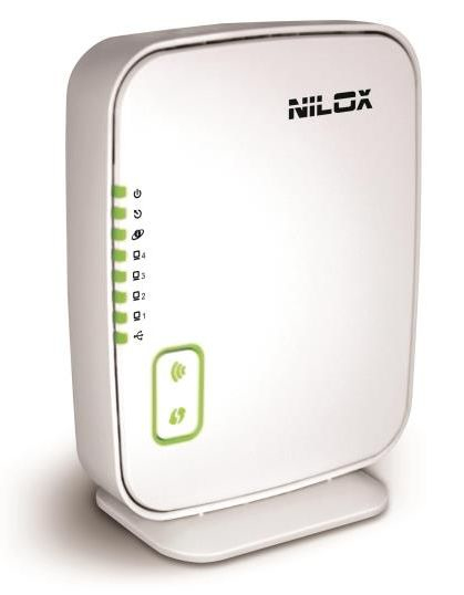 Nilox DAS-2420 wireless router Fast Ethernet – image 1