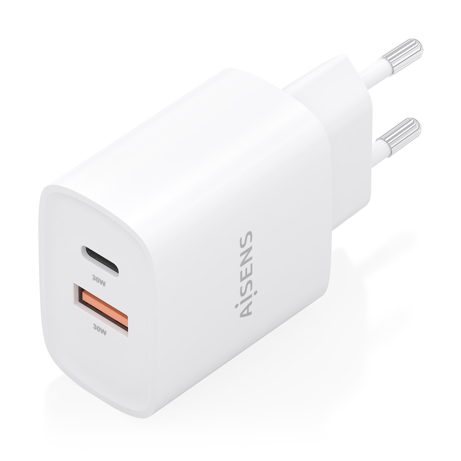 AISENS A110-0952 mobile device charger Universal White AC Fast charging Indoor – image 2
