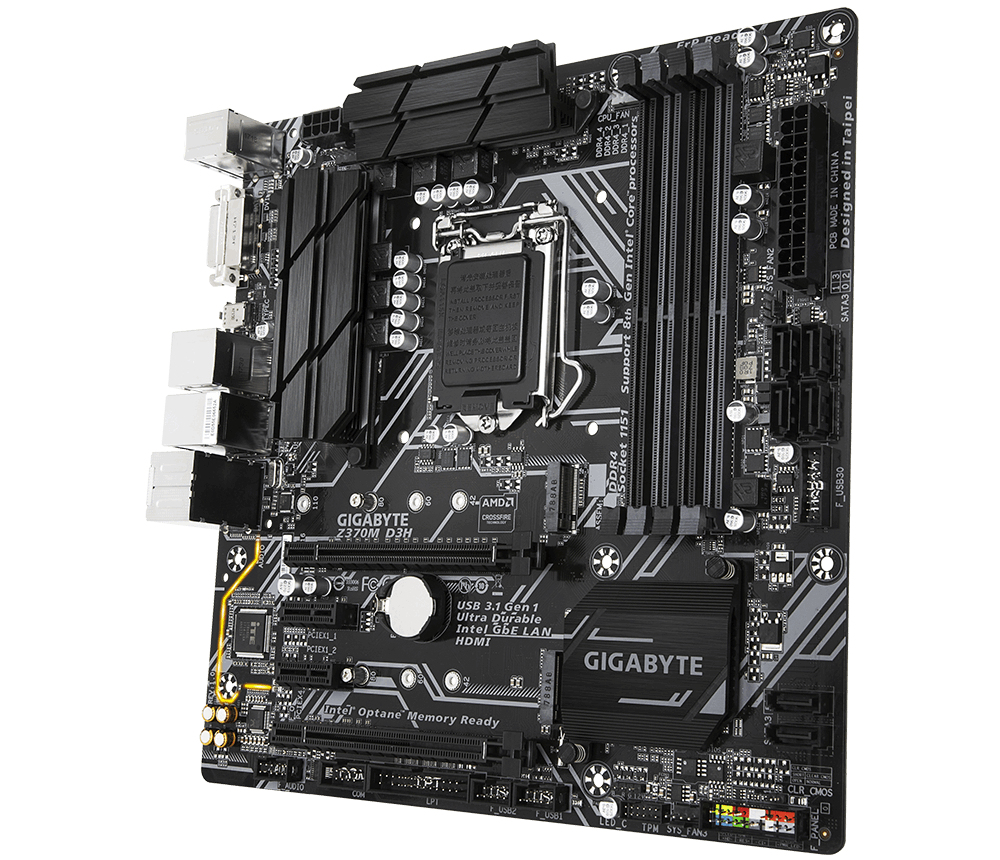 GIGABYTE Z370M D3H – image 3