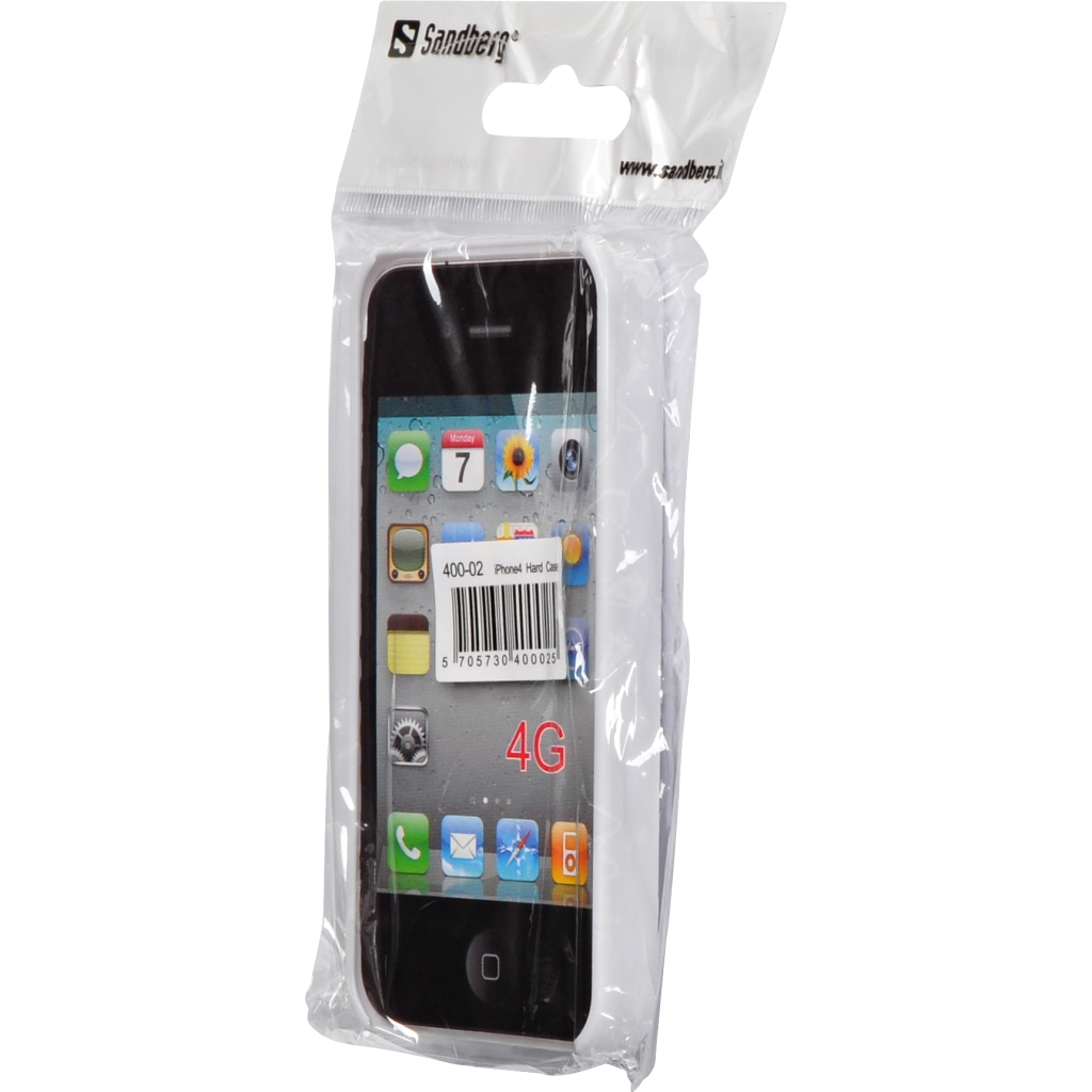 Sandberg Hard back case White iPhone 4 – image 2
