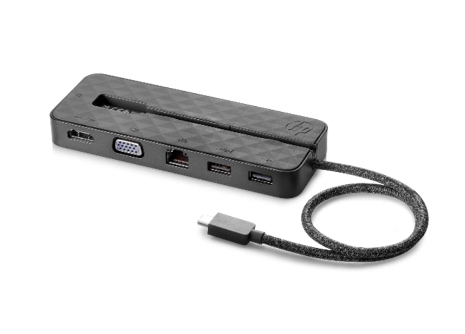 HP 3PR57AA mobile device dock station Black