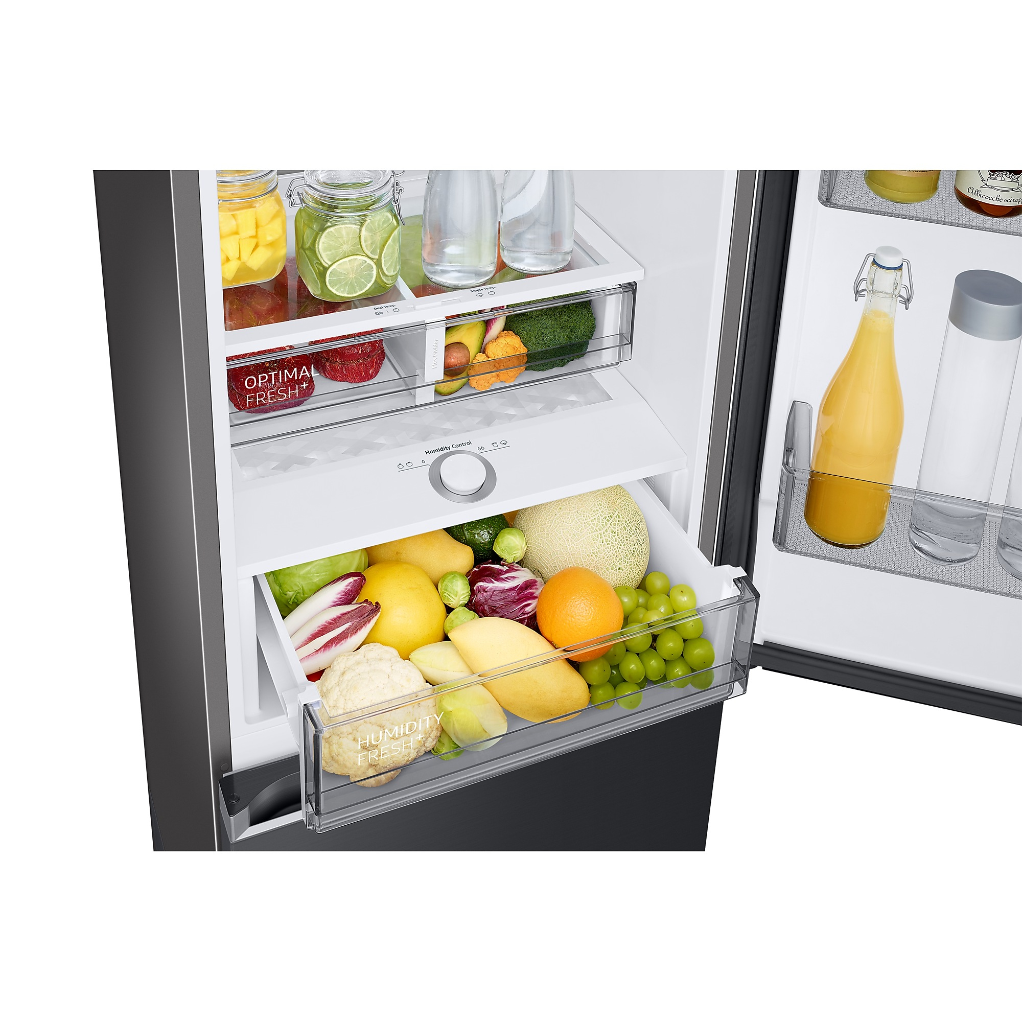 Samsung RB34C704DB1/EF fridge-freezer Freestanding Black – image 9