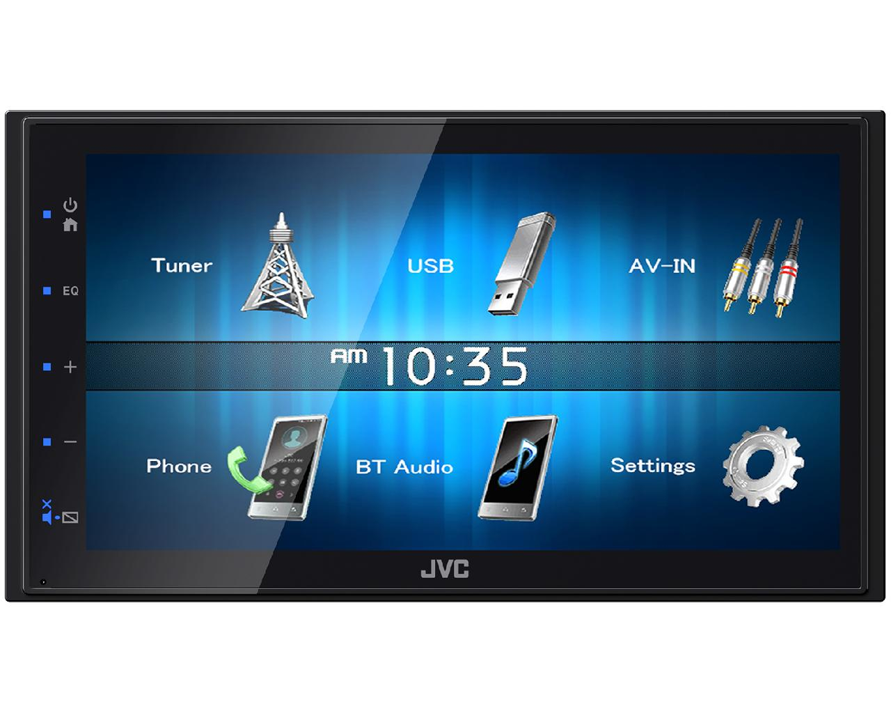 JVC KW-M24BT 2DIN, Mechless, Multimedia system