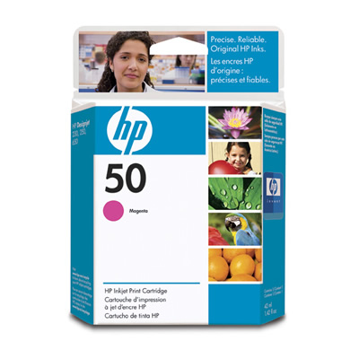HP 50 ink cartridge 1 pc(s) Original Magenta