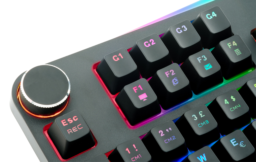itek X31 keyboard Gaming USB Italian Black – image 6
