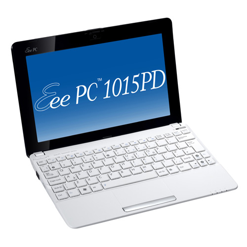 ASUS 1015PD-WHI056S Intel Atom® N455 Netbook