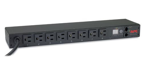 APC AP7800B power distribution unit (PDU) 8 AC outlet(s) 1U Black – image 2