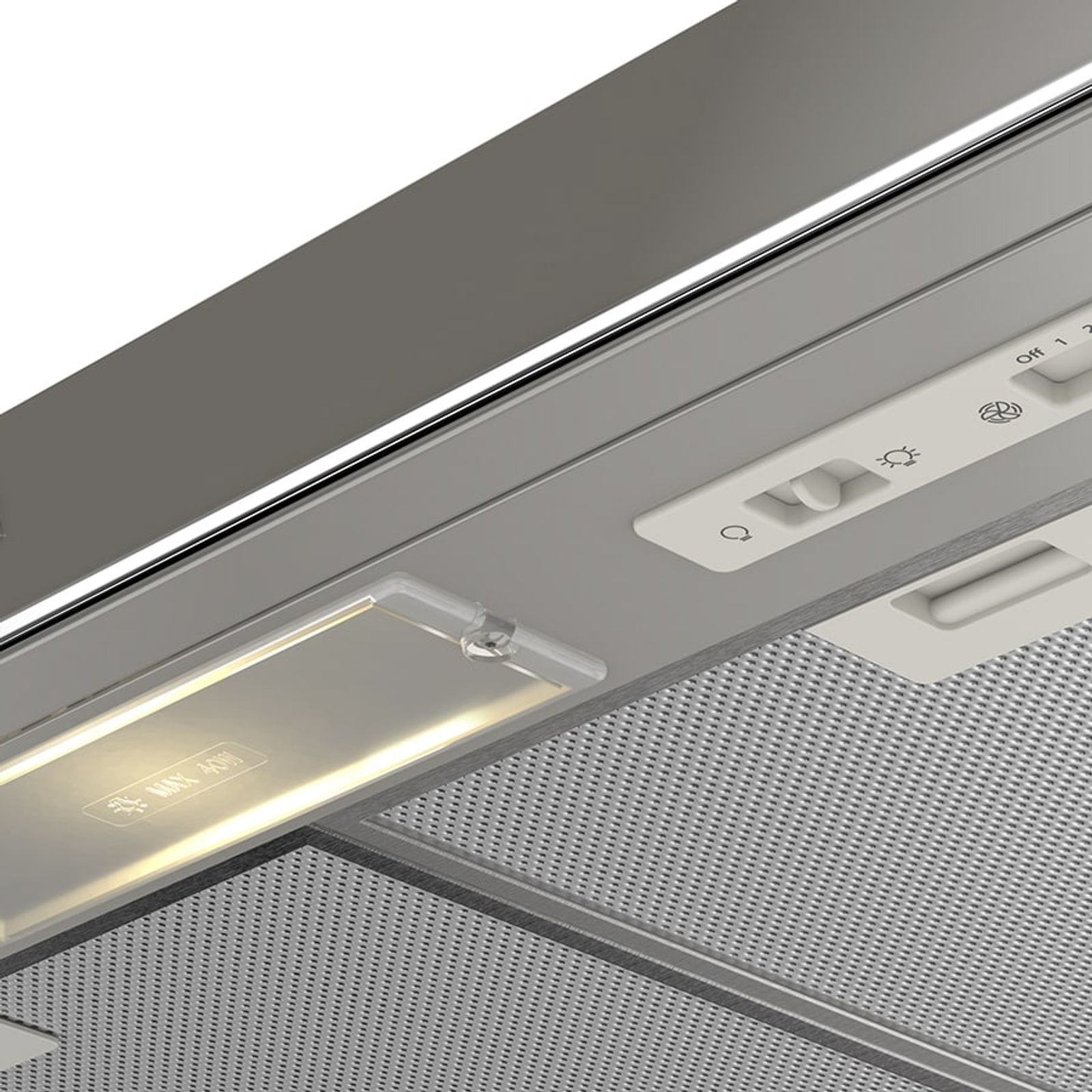 Whirlpool WH8010D cooker hood Built-under Stainless steel 323 m³/h – image 2