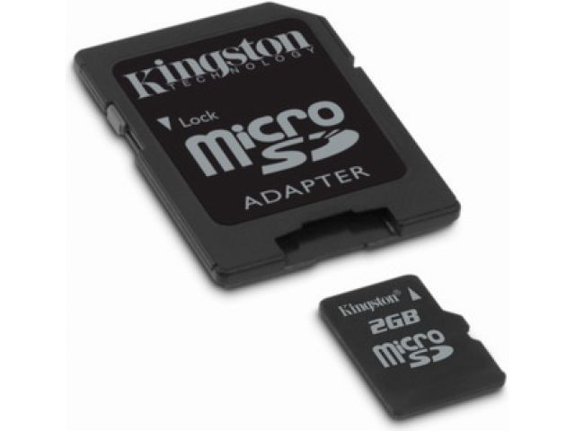 Kingston Technology SDC/2GB-1ADP memory card MicroSD