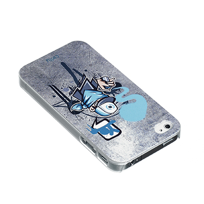 Celly GRBIP402 mobile phone case Cover Blue, Silver – image 2