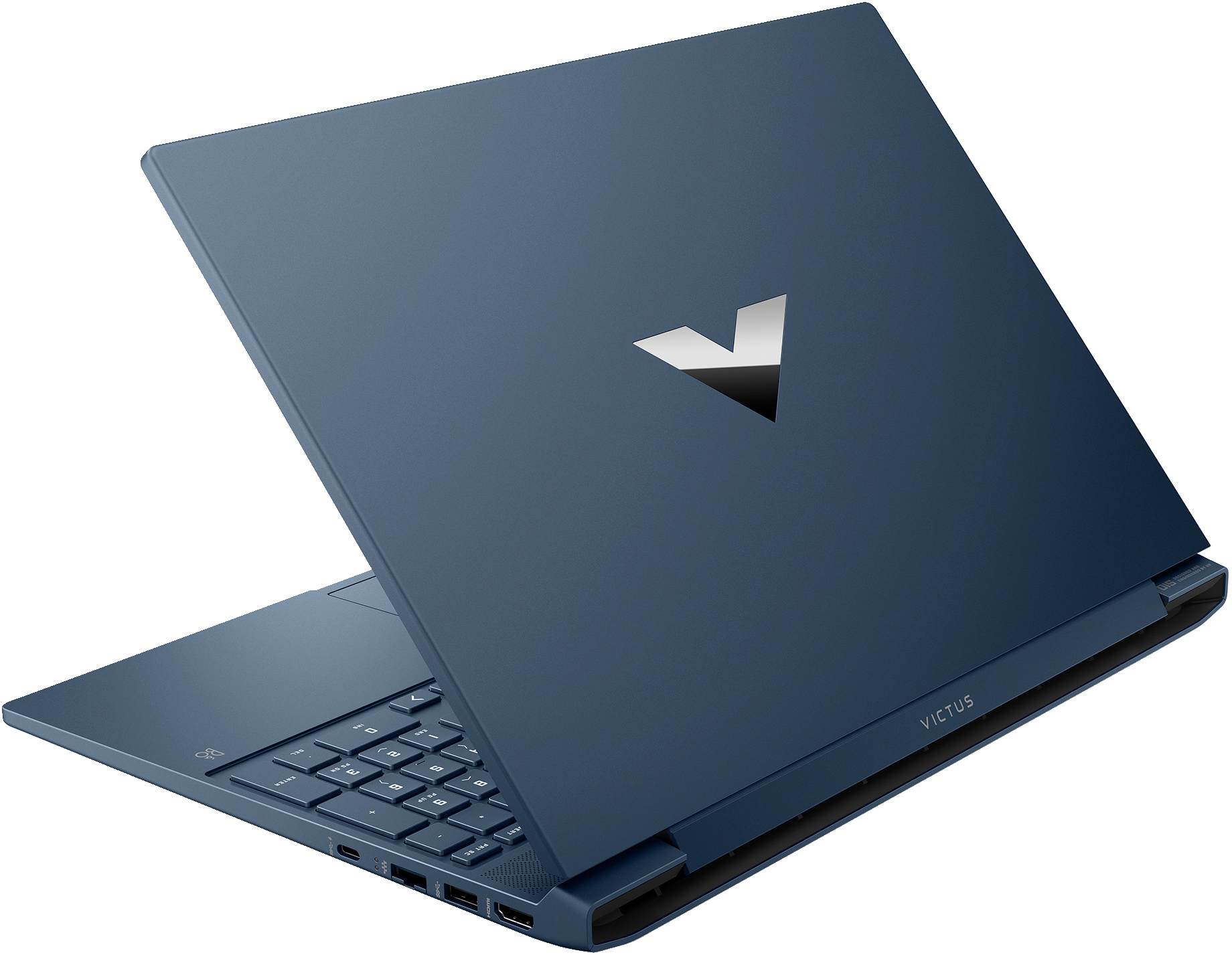 Portátil gaming - HP 15-fb3006ns, 15,6" Full-HD, AMD Ryzen™ 7-8845HS, 16 GB RAM, 512 SSD, GeForce RTX™ 4050, Sin sistema operativo, Azul - imagen 4