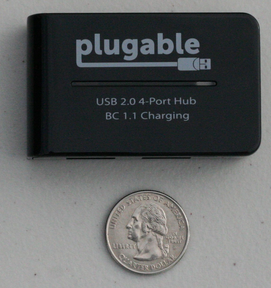 Plugable Technologies USB2-HUB4BC interface hub 480 Mbit/s Black – image 5