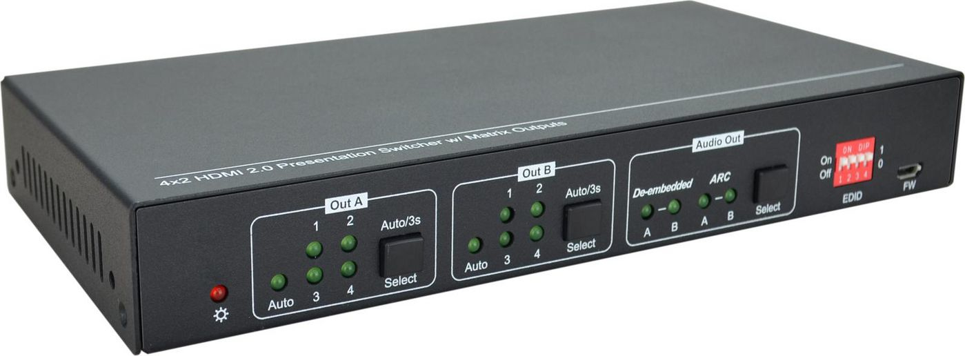 Vivolink VLHDMIMAT4X2RS matrix switcher Scaling matrix switcher – image 2