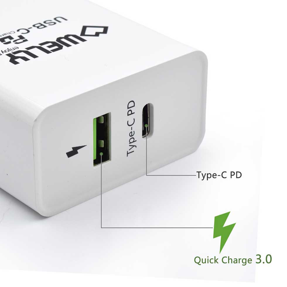 Welly Enjoy IT WY11100 mobile device charger Universal White AC Fast charging Indoor – image 3