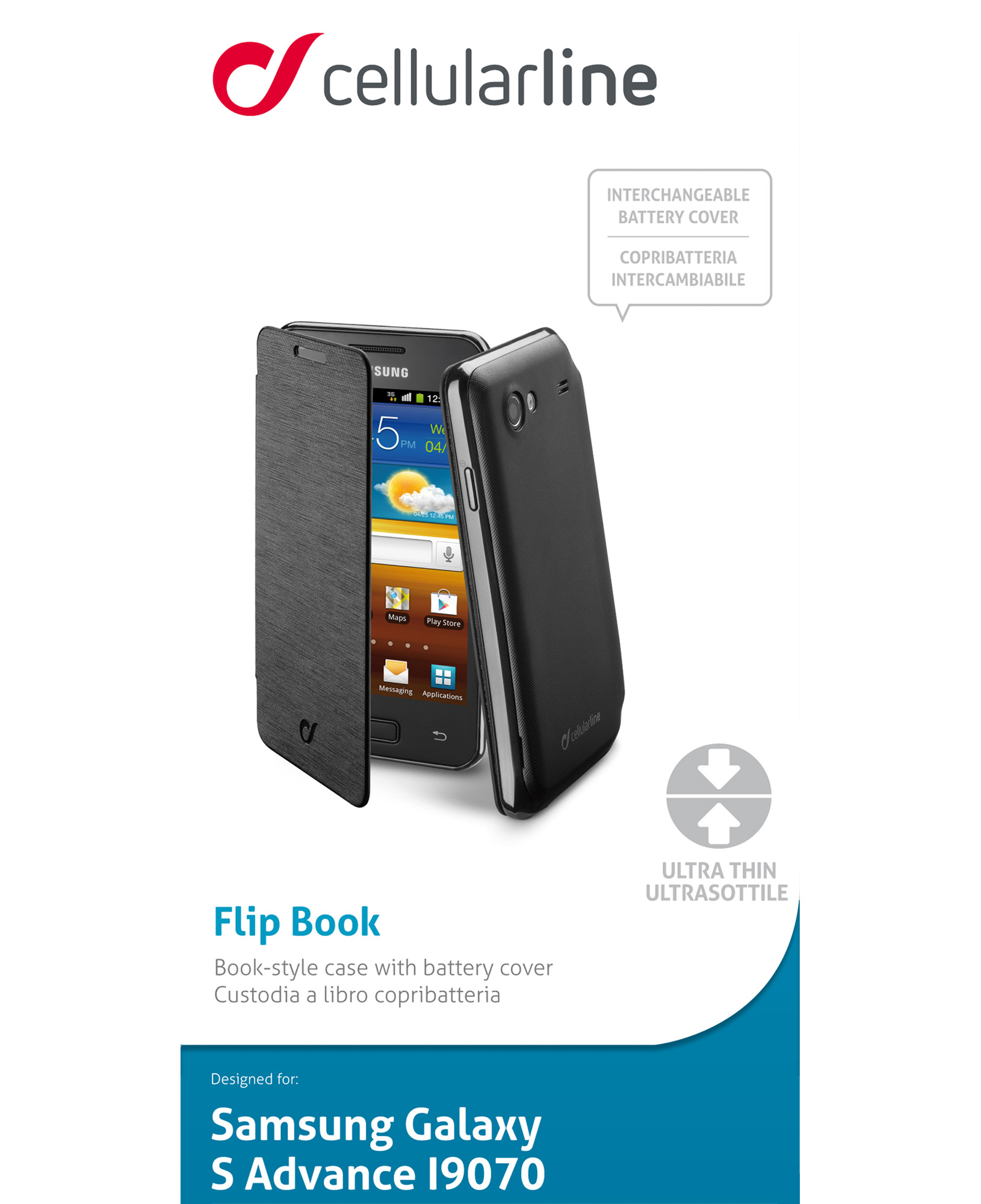 Cellularline Flip Book - Galaxy S Advance – image 4