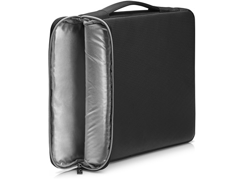 HP 3XD38AA 43.9 cm (17.3") Sleeve case Black, Silver – image 4