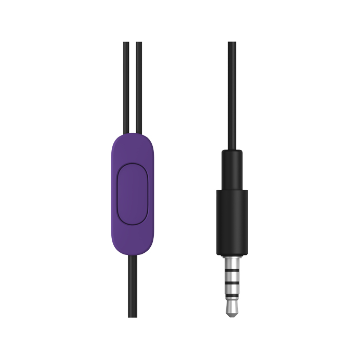 Motorola 712716300601 headphones/headset Wired In-ear Purple – image 2