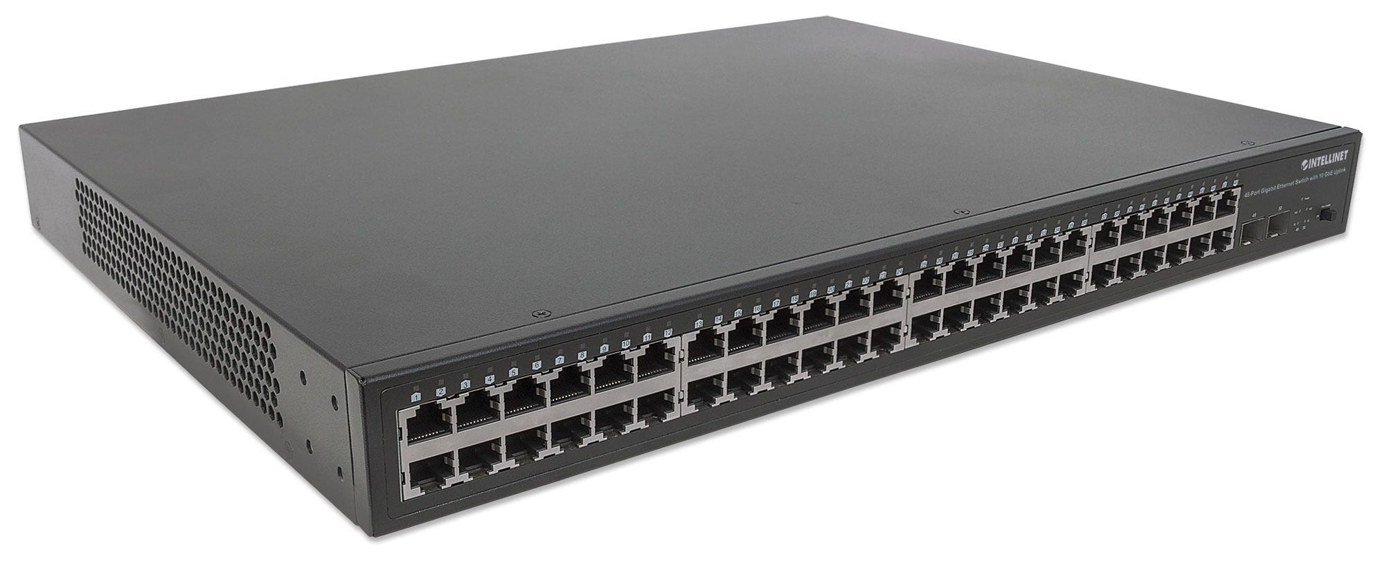 Intellinet 48-Port Gigabit Ethernet Switch with 10 GbE Uplink – image 2