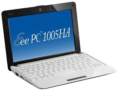 ASUS Eee PC 1005HA-WHI027S netbook Intel Pentium Mobile N270