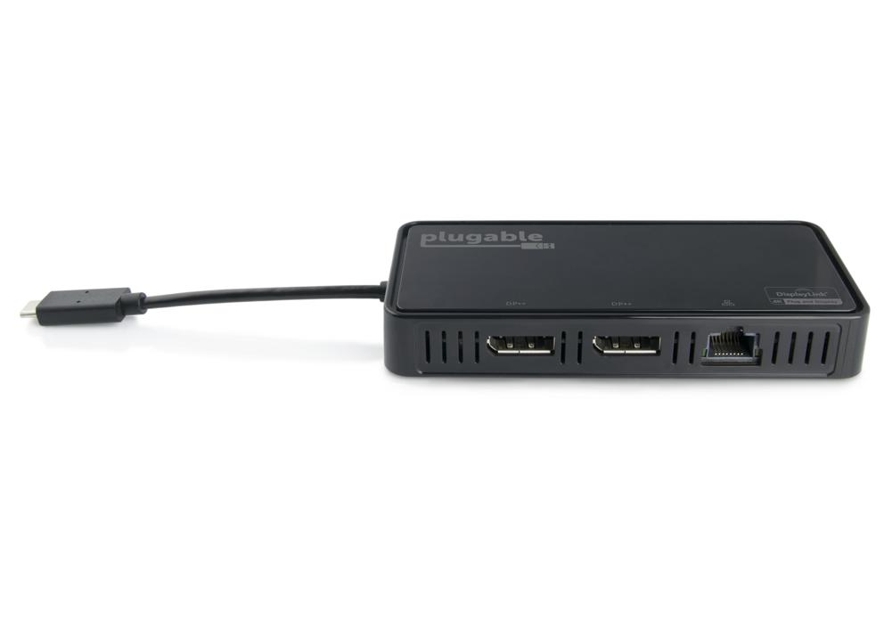 Plugable Technologies USBC-6950-DP interface cards/adapter DisplayPort, RJ-45