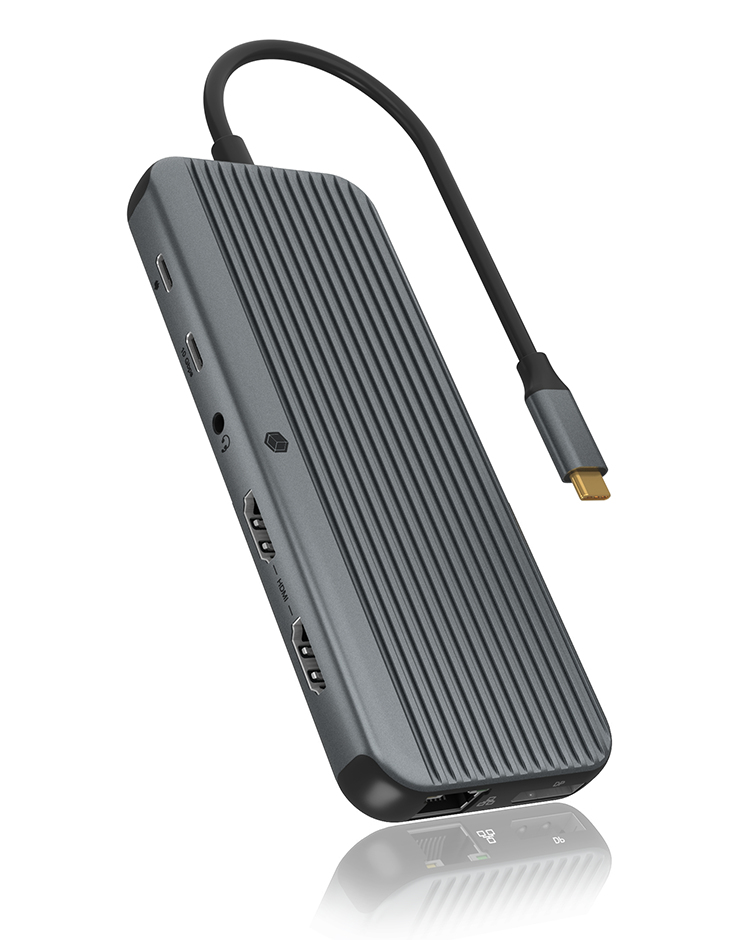 ICY BOX Mobile DockingStation with Triple Video Output – image 3