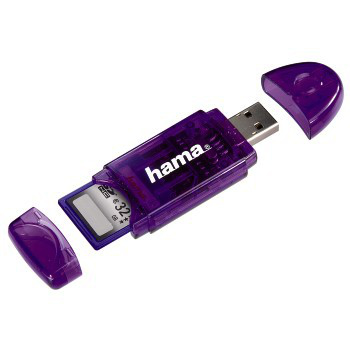 Hama 00094134 card reader USB 2.0 Lilac – image 2