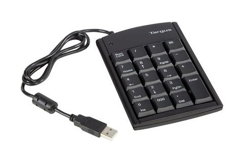Targus PAUK10U numeric keypad Laptop USB Black – image 5
