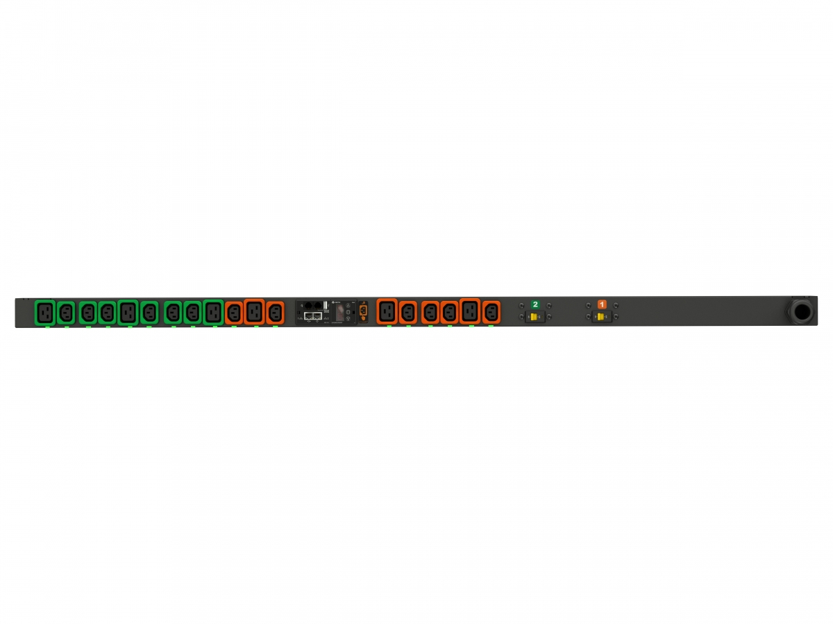 Vertiv Geist MNR3EGC1-18PB68-3TL6A0A10-S power distribution unit (PDU) 18 AC outlet(s) 0U Black