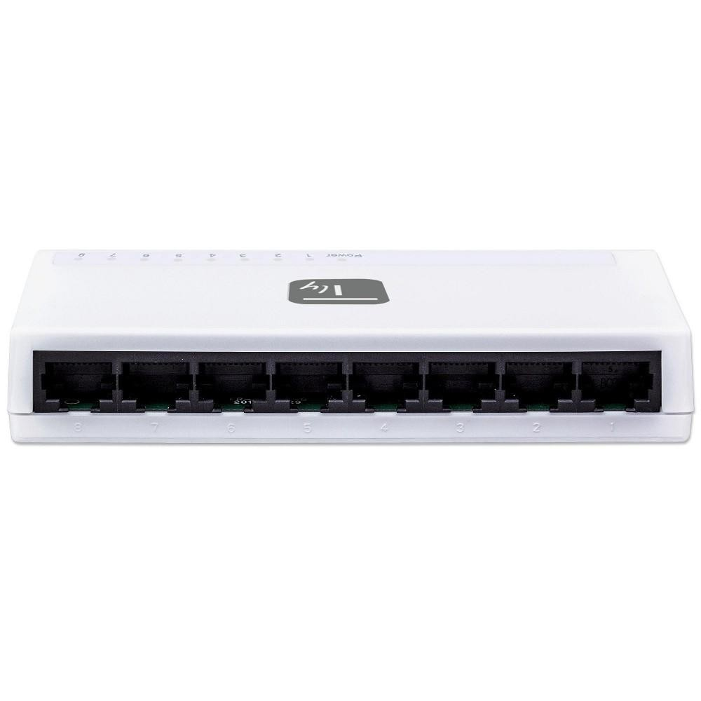 Techly 8 Ports 10/100 Mbps Fast Ethernet Switch Hub I-SWHUB-080TY – image 5