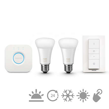 Philips by Signify Philips Hue White ambience White ambiance Starter kit E27 8718696580301 – image 1