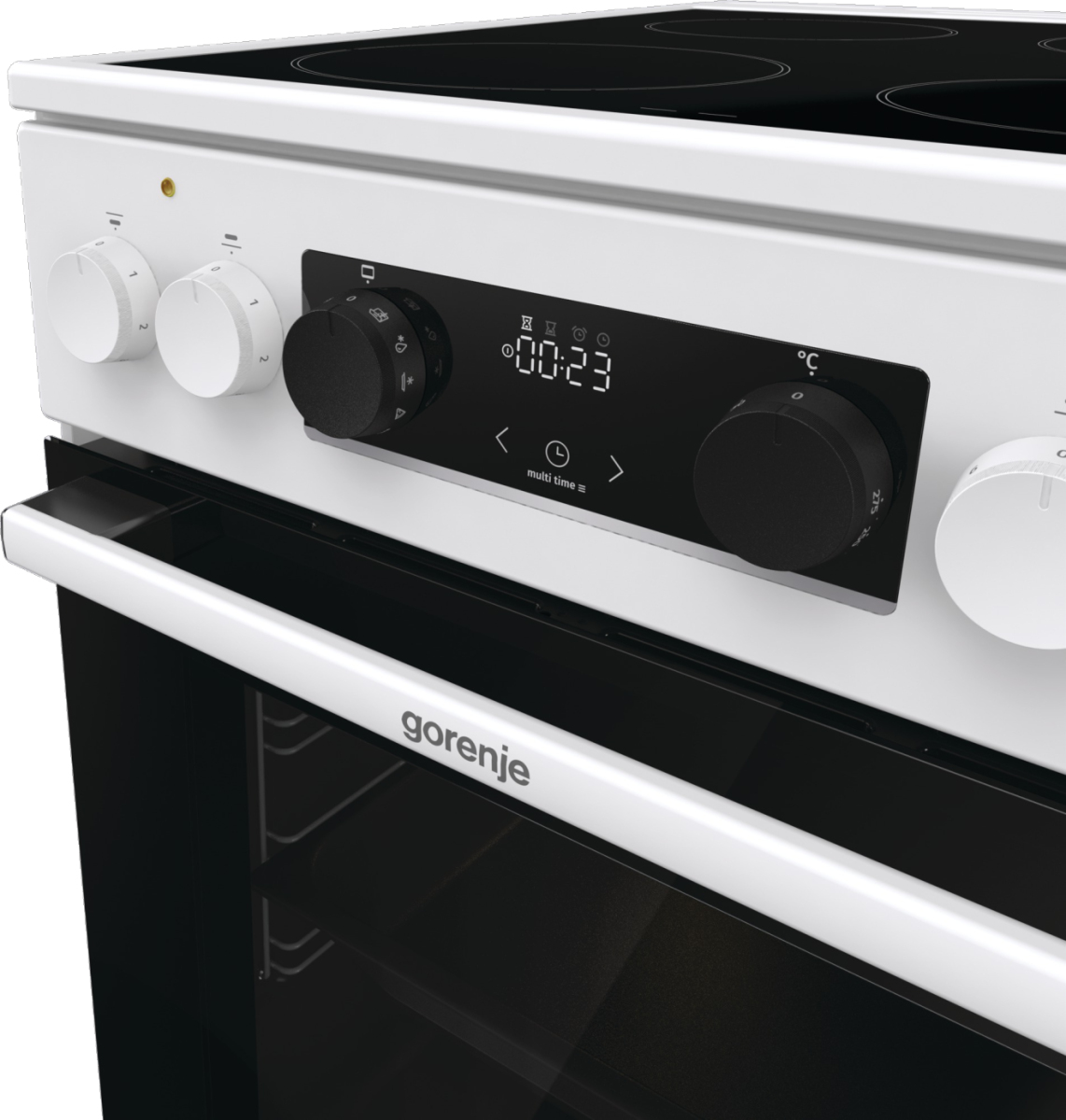 Gorenje G600 GEC5C61WG Freestanding cooker Electric Ceramic hob White – image 9