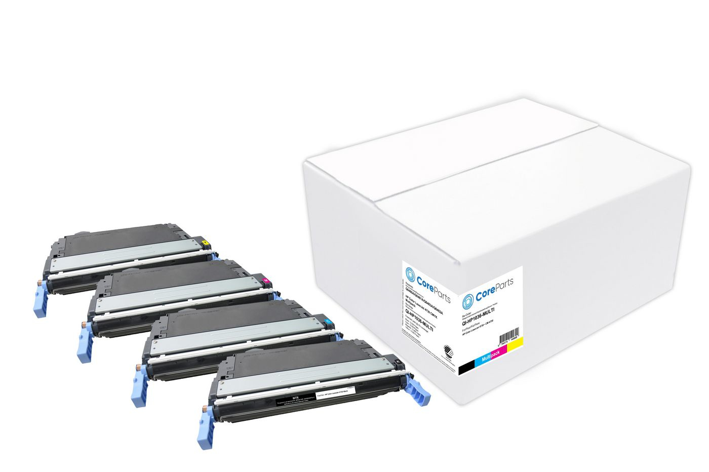 CoreParts QI-HP1036-MULTI toner cartridge 1 pc(s) Compatible Black