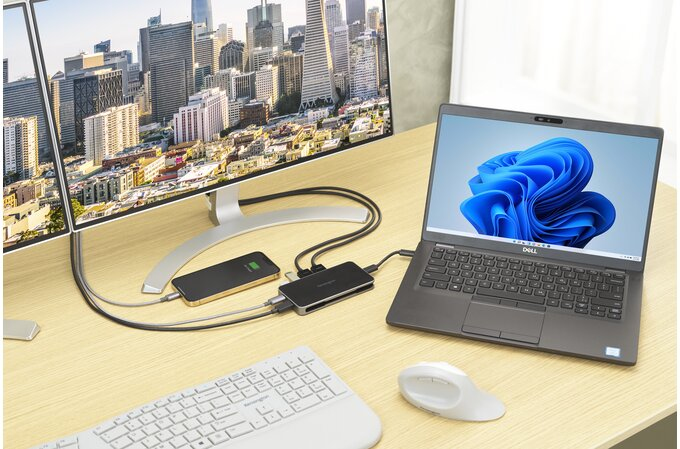 Kensington UH1460P USB-C 5Gbps Dual 4K Driverless Mobile Dock with – image 8