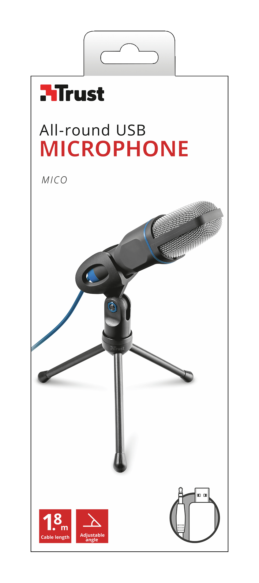 Trust Mico Black PC microphone – image 5