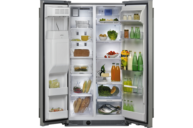 Whirlpool WSF5552A+X side-by-side refrigerator Freestanding – image 2
